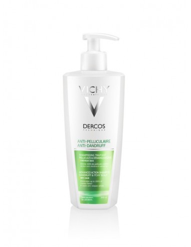 DERCOS TECHNIQUE ANTICASPA CHAMPU C SECO 1 ENVASE 400 ML