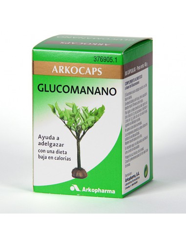 ARKOCAPSULAS GLUCOMANANO BIO 80 CAPSULAS