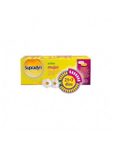 SUPRADYN ACTIVO MUJER 21+7 COMPRIMIDOS