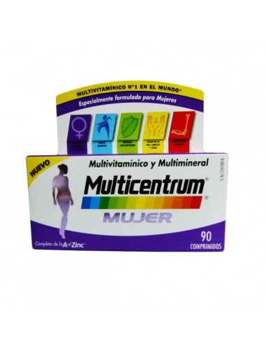 MULTICENTRUM MUJER 90 COMPRIMIDOS