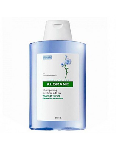 KLORANE CHAMPU AL LINO BIO 1 ENVASE 400 ml