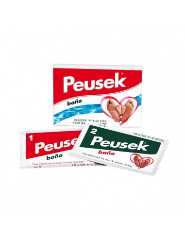 PEUSEK BAÑO ANTITRANSPIRANTE PIES 20 G