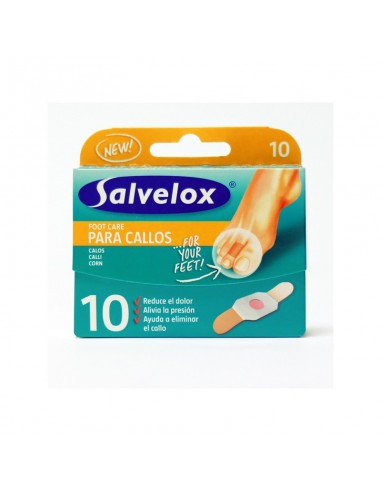 SALVELOX CALLOS CON ACIDO SALICILICO 10 UNIDADES 57 MM X 19 MM