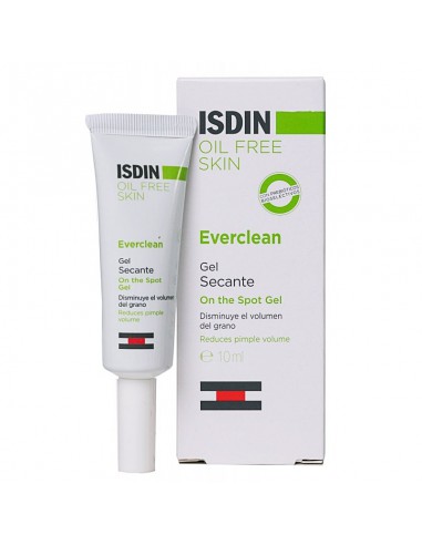 EVERCLEAN ISDIN OIL FREE SKIN GEL SECANTE ON THE SPOT 1 ENVASE 10 ml