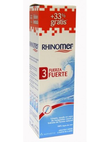 RHINOMER LIMPIEZA NASAL F-3 1 NEBULIZADOR 180 ml