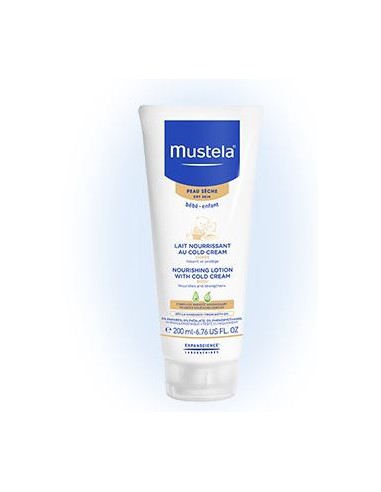 MUSTELA LECHE CORPORAL NUTRITIVA AL COLD CREAM 1 ENVASE 200 ml