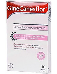 GINECANESFLOR 10 CAPSULAS...