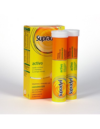 SUPRADYN ACTIVO EFERVESCENTE 30 COMP EFERVESCENTES