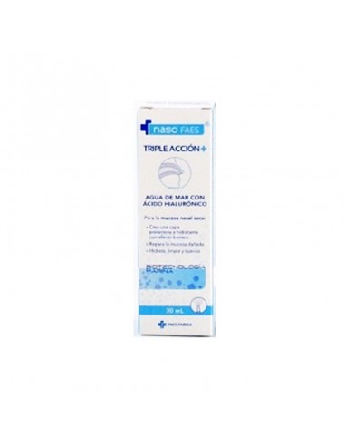 NASO FAES TRIPLE ACCION+ LIMPIEZA NASAL 30 ML