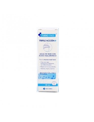 NASO FAES TRIPLE ACCION+ LIMPIEZA NASAL 1 ENVASE 30 ML