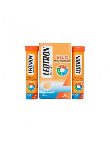 LEOTRON VITAMINA C 36 COMP+18 COMP