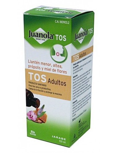 JUANOLA TOS JARABE ADULTOS 1 BOTELLA 150 ML