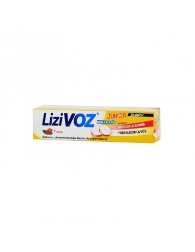 LIZIVOZ PASTILLAS PARA CHUPAR 18 PASTILLAS FRESA