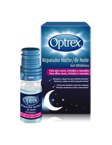 OPTREX REPARADOR DE NOCHE GEL OFTALMICO ESTERIL 10 ML