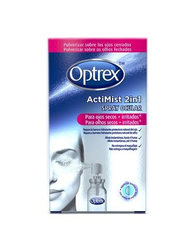 OPTREX ACTIMIST DOBLE ACCION OJOS SECOS Y CANSADOS 1 ENVASE 10 ml