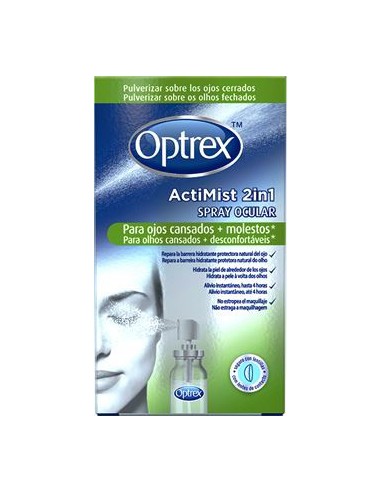 OPTREX ACTIMIST 2 EN 1 SPRAY OCULAR OJOS CANSADOS Y MOLESTOS 10 ML