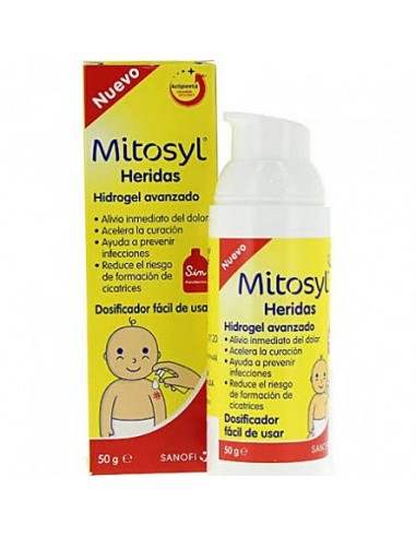 MITOSYL HERIDAS HIDROGEL APOSITO 50 G