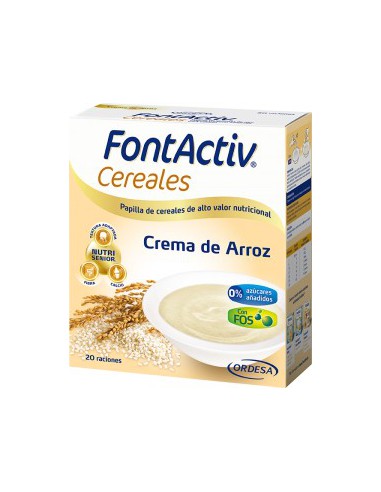 FONTACTIV 8 CEREALES + CREMA DE ARROZ 1 ENVASE 600 g