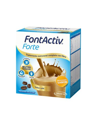 FONTACTIV FORTE 30 G 14 SOBRES CAFE