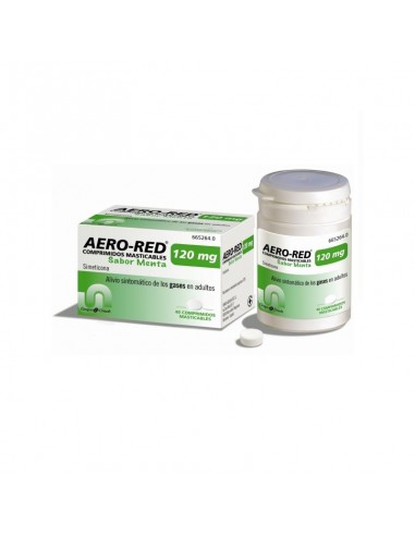 AERO RED 120 MG 40 COMPRIMIDOS MASTICABLES MENTA