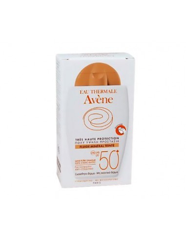 AVENE FLUIDO MINERAL SPF 50+ COLOR 40 ML