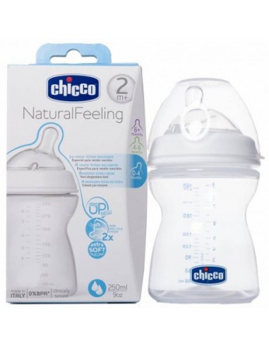 MEDELA BIBERÓN CON TETINA SILICONA FLUJO MEDIO 250ML