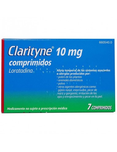 CLARITYNE 10 MG 7 COMPRIMIDOS