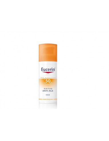 EUCERIN SUN PROTECTION 50 SUN FLUID ROSTRO A-AGE 50 ML