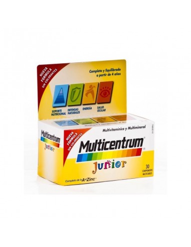 MULTICENTRUM JUNIOR 30 COMPRIMIDOS