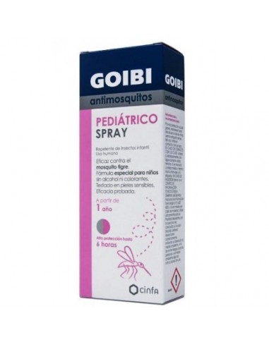 GOIBI PEDIATRICO REPELENTE DE INSECTOS 1 SPRAY 100 ML