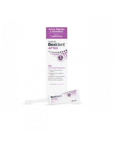 BEXIDENT AFTAS GEL BUCAL PROTECTOR 1 ENVASE 8 ML