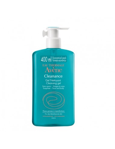 AVENE CLEANANCE GEL LIMPIADOR 1 ENVASE 400 ML