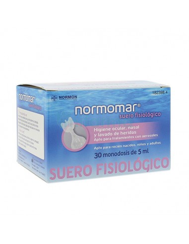 NORMOMAR SUERO FISIOLOGICO 30 MONODOSIS 5 ml