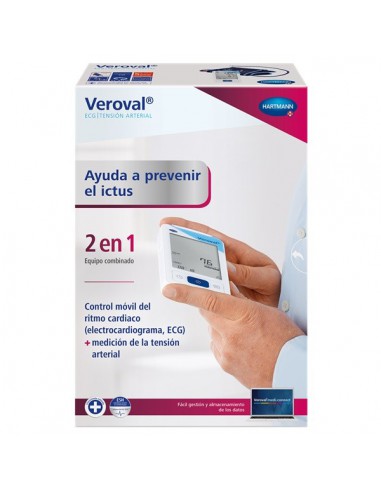 TENSIOMETRO AUTOMATICO DE BRAZO Y ECG VEROVAL BRAZO 22-42 CM