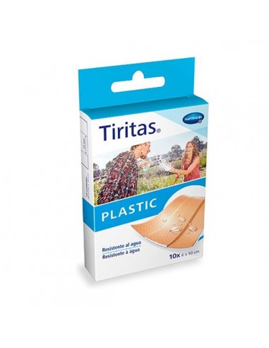 TIRITAS FLEXIBLE APOSITO ADHESIVO 10 UNIDADES 10 MM X 6 MM