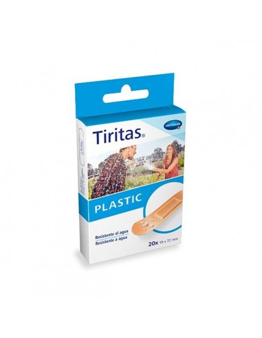 TIRITAS PLASTIC APOSITO ADHESIVO 20 UNIDADES 72 MM X 19 MM