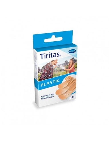 TIRITAS PLASTIC APOSITO ADHESIVO 20 UNIDADES SURTIDO 4 TAMAÑOS