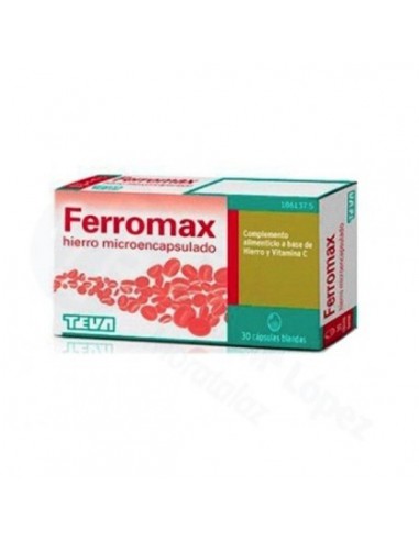 FERROMAX 30 CAPSULAS BLANDAS