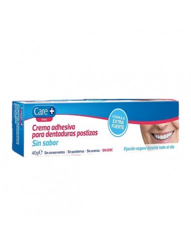 CARE+ CREMA ADHESIVA PARA DENTADURAS POSTIZAS 1 ENVASE 40 g