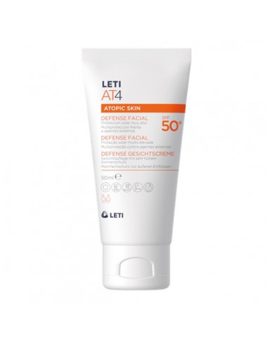 LETIAT4 DEFENSE FACIAL SPF50+ 1 TUBO 50 ml