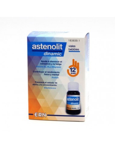 ASTENOLIT DINAMIC 12 VIALES BEBIBLES 10 ml