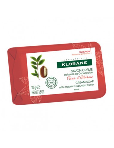 KLORANE JABON CREMA FLEUR D´HIBISCUS 100 G