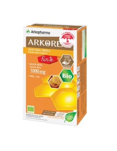 ARKOREAL JALEA REAL FRESCA FORTE 1000 AMP BEBIBL 1000 MG 20 AMP