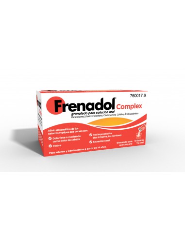 FRENADOL COMPLEX 10 SOBRES GRANULADO PARA SOLUCION ORAL