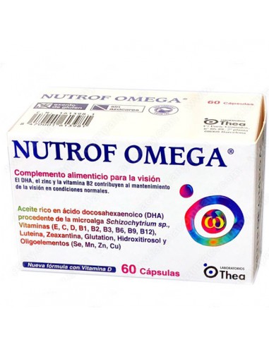 NUTROF OMEGA 60 CAPSULAS