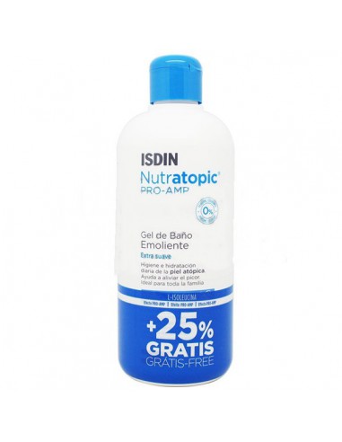 ISDIN NUTRATOPIC PRO-AMP GEL DE BAÑO EMOLIENTE 1 ENVASE 750 ML