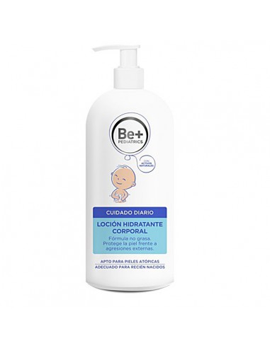 BE+ PEDIATRICS LOCION HIDRATANTE CORPORAL 1 ENVASE 500 ml