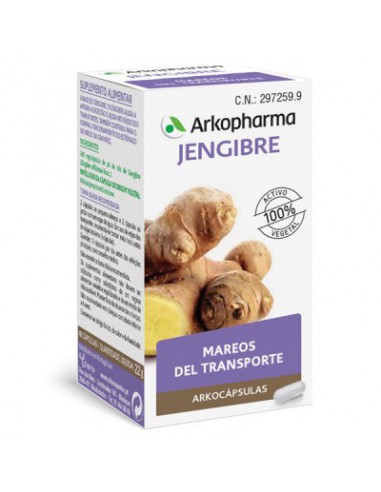 JENGIBRE ARKOPHARMA 365 MG 48 CAPSULAS