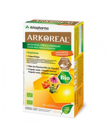 ARKOREAL JALEA REAL INMUNIDAD BIO 20 AMPOLLAS 15 ml