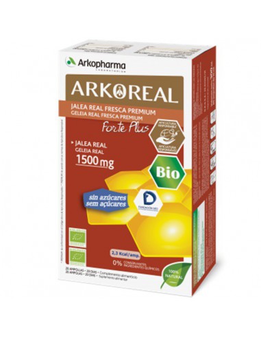 ARKOREAL JALEA REAL FORTE PLUS 1500 MONODOSIS 1500 MG 20 AMPOLLAS